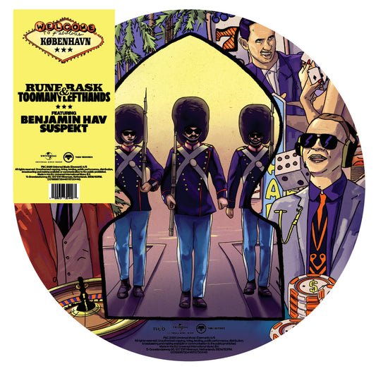 Rune Rask & TooManyLeftHands - København (Feat. Suspekt & Benjamin Hav) (Picture Vinyl) - PREORDER - UDE 11.04.26