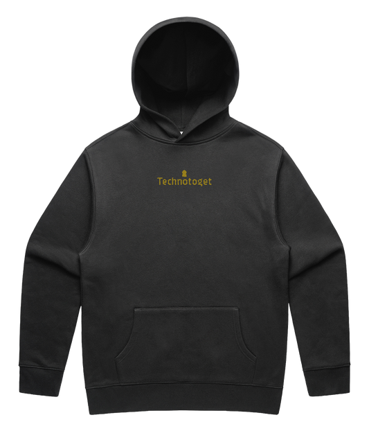 Rune Rask - TechnoToget, Acid Black Hoodie